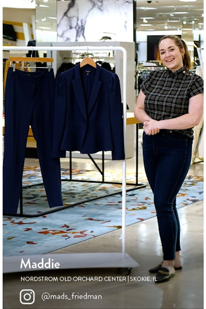 Peplum Blazer & Tapered Pants Set video