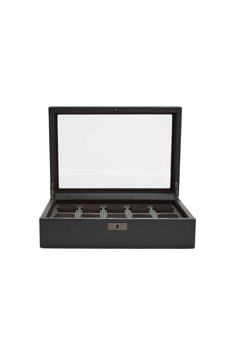 Axis 10 Piece Watch Box, Alternate, color, Powder Coat