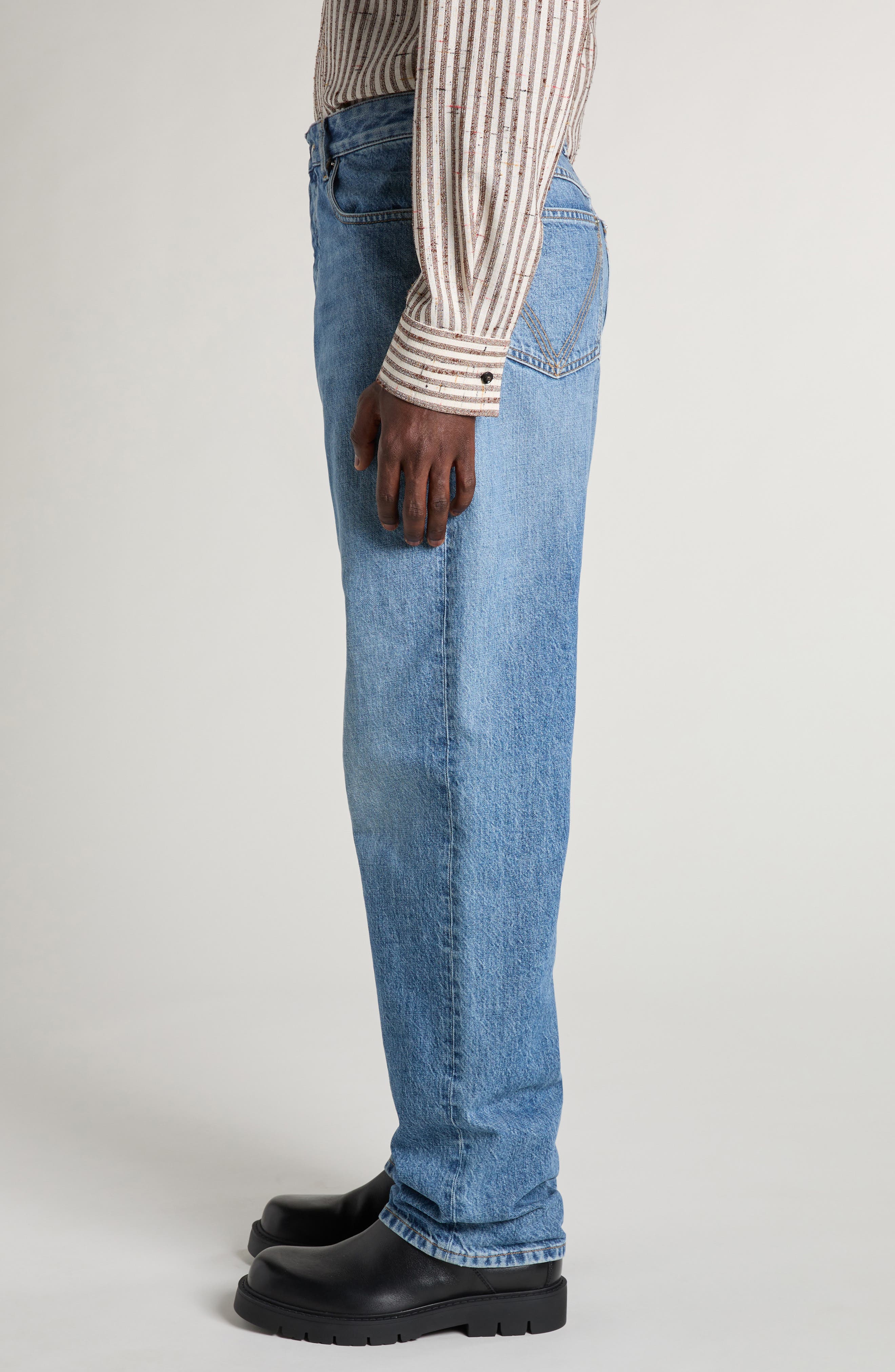 Bottega Veneta Straight Leg Jeans (Men) | Nordstrom