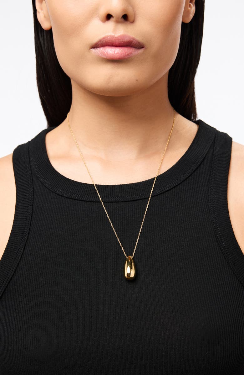 Ana Luisa Soren Teardrop Pendant Necklace, Alternate, color, Gold