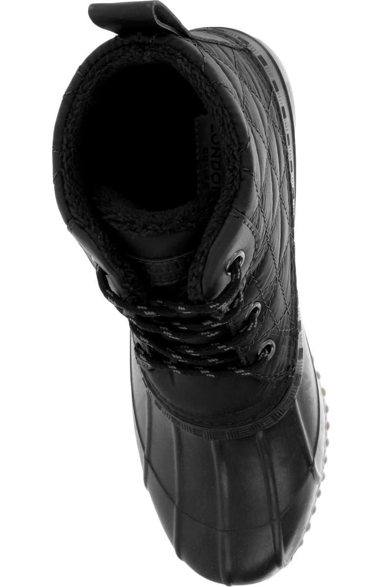 London Fog Lace Up Duck Boot, Alternate, color,