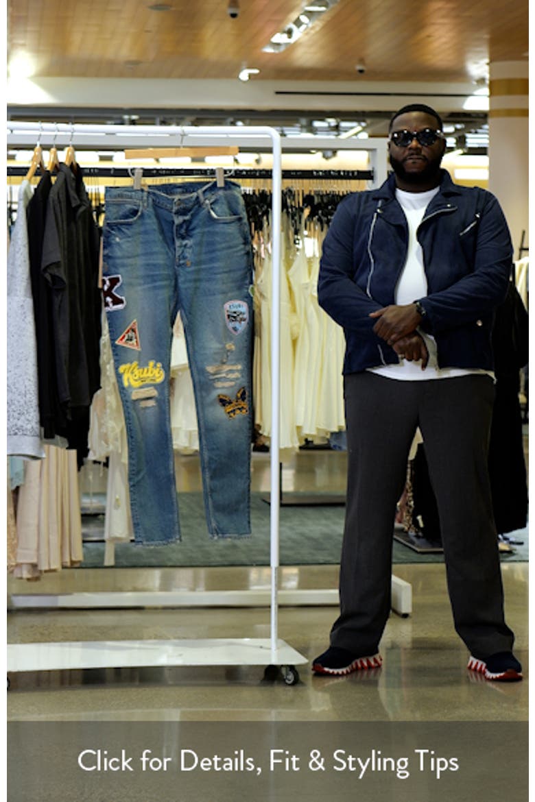 Van Winkle Rodeo Patch Ripped Skinny Jeans video