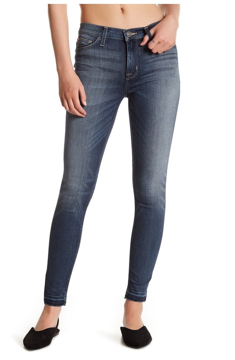 Hudson Jeans Nico Released Hem Ankle Skinny Jean, Main, color,