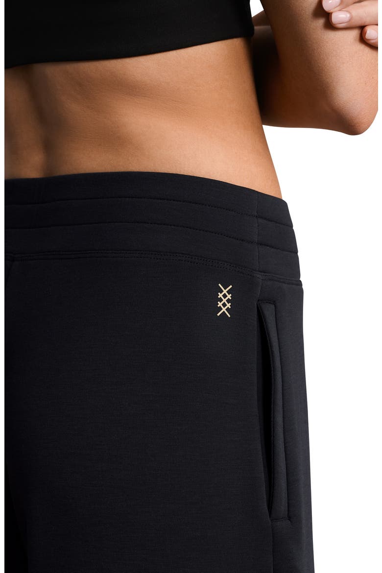 Dreamglow Barrel Leg Pants, Alternate, color, PURE BLACK HEATHER