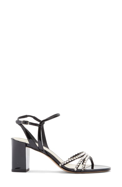 Alexandre Birman Caged Ankle Strap Sandal In Black