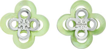 TORY BURCH ピアス KIRA CLOVER STACKED STUD キラ 153719 Kira Clover Stacked Stud: Women's Designer Earrings | Tory Burch