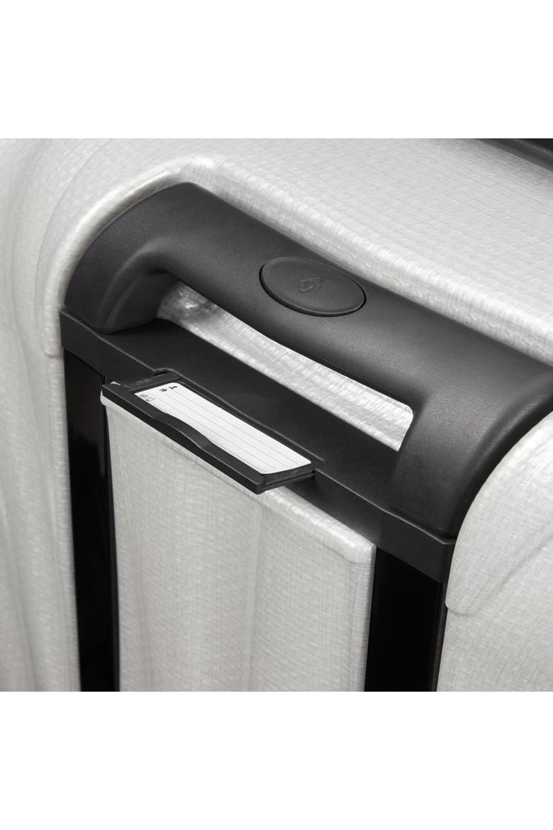C-LITE Hardside 28" Large Checked Spinner Luggage, Alternate, color, Off White