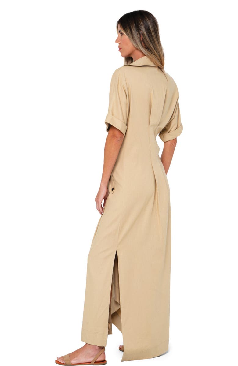JBQ River Dress, Alternate, color, Khaki