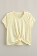 Zella Girl Kids' Tie It Short Sleeve Top