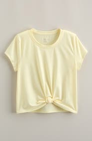 Zella Girl Kids' Tie It Short Sleeve Top