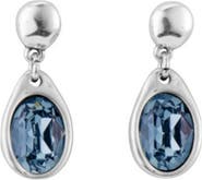 UNODE50 Crystal Accent Dangle Earrings
