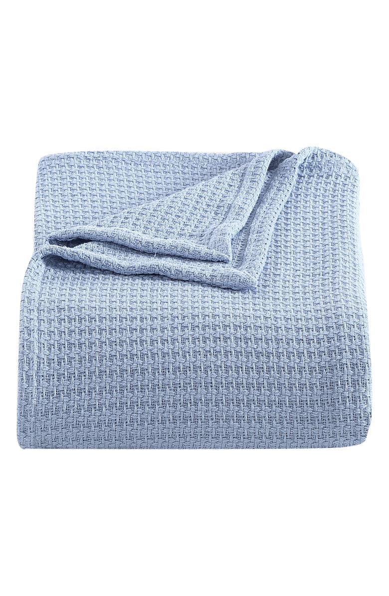 Tommy Bahama Bahama Coast Cotton Blanket, Main, color, Coastal Blue