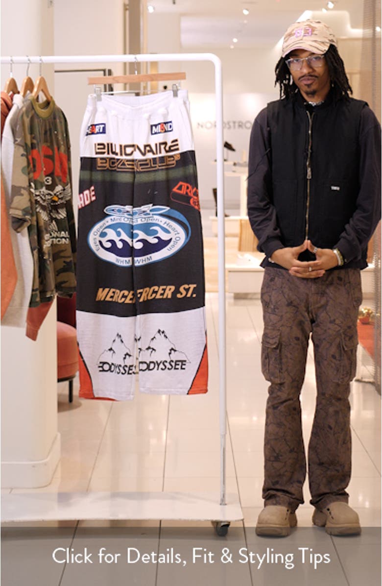 Nova Relaxed Fit Sweatpants, sales video thumbnail