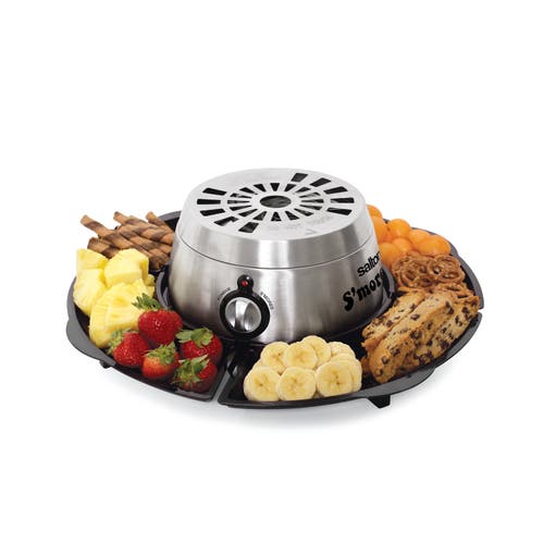 Salton S'mores & Fondue Maker Black In Black