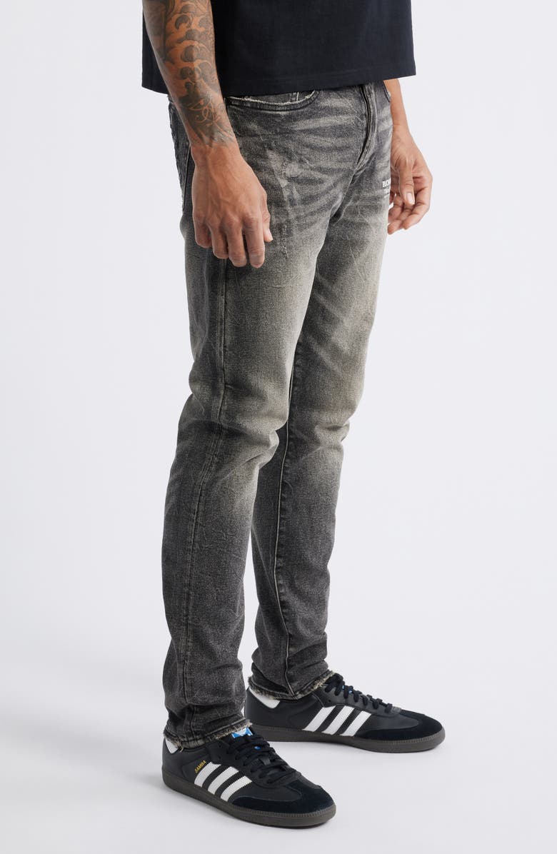 Billionaire Boys Club BB Trek Slim Fit Distressed Jeans, Alternate, color, Skye