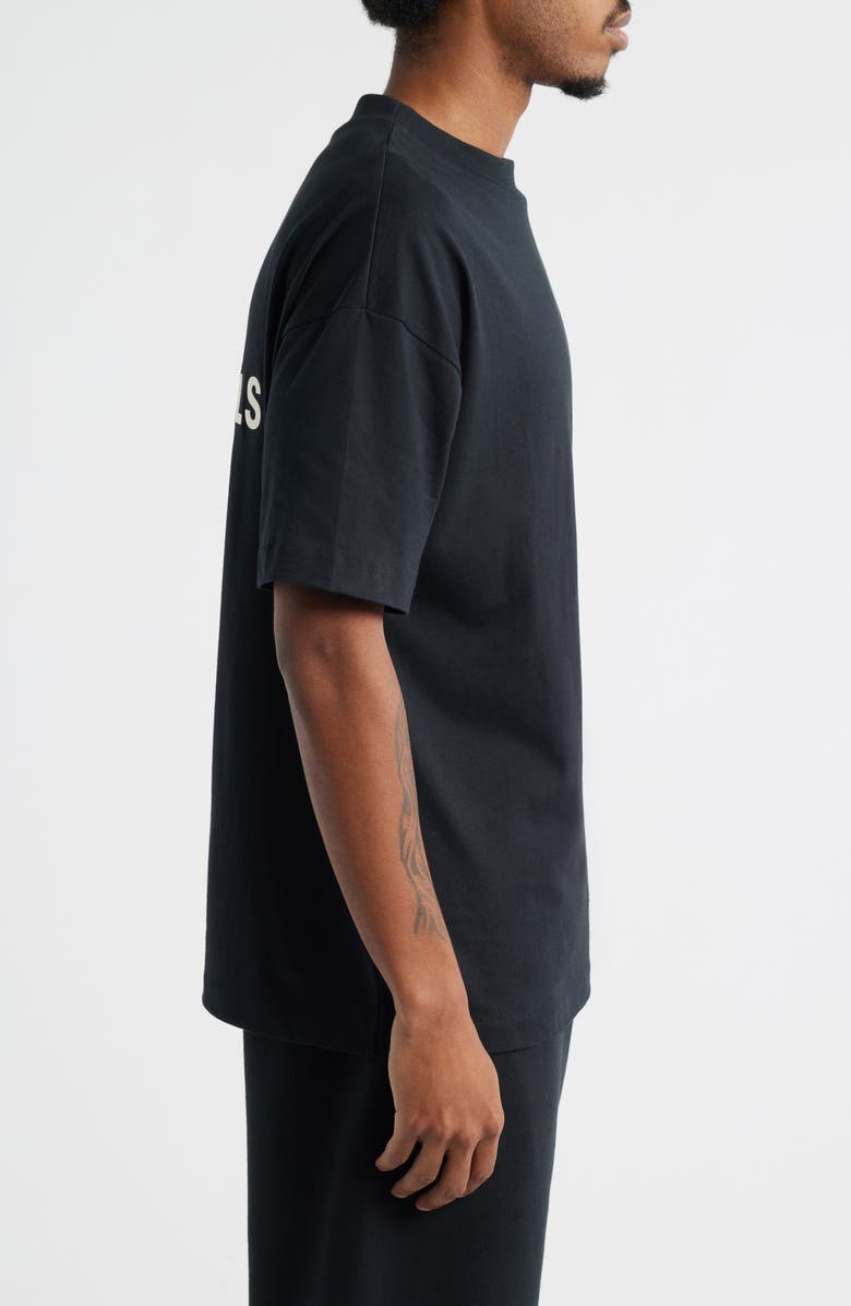 Fear of God Essentials Classic Fit Logo Graphic T-Shirt, Alternate, color, Vintage Black