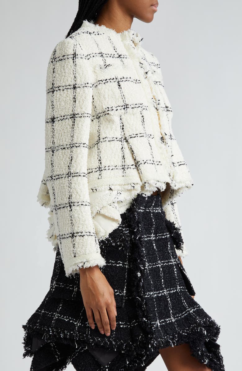Sacai Tweed Jacket, Alternate, color,