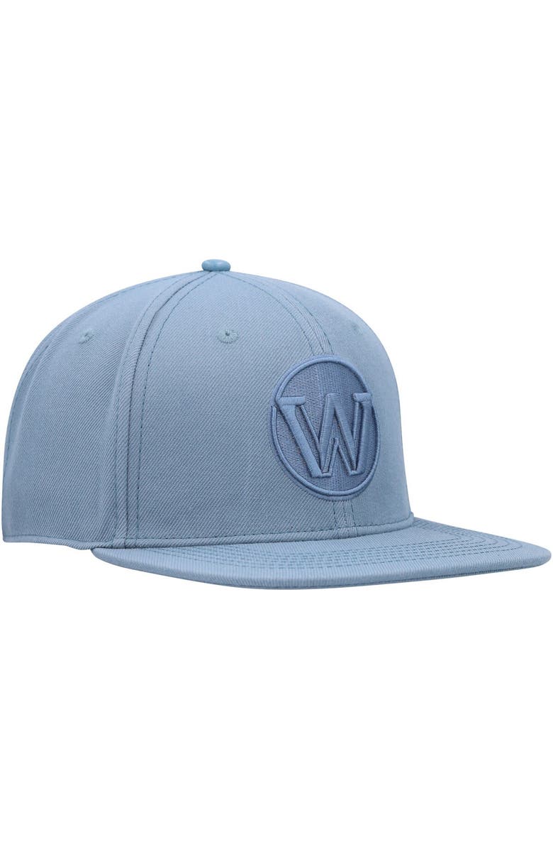 PRO STANDARD Men's Pro Standard Blue Golden State Warriors Tonal Snapback Hat, Alternate, color, Blue