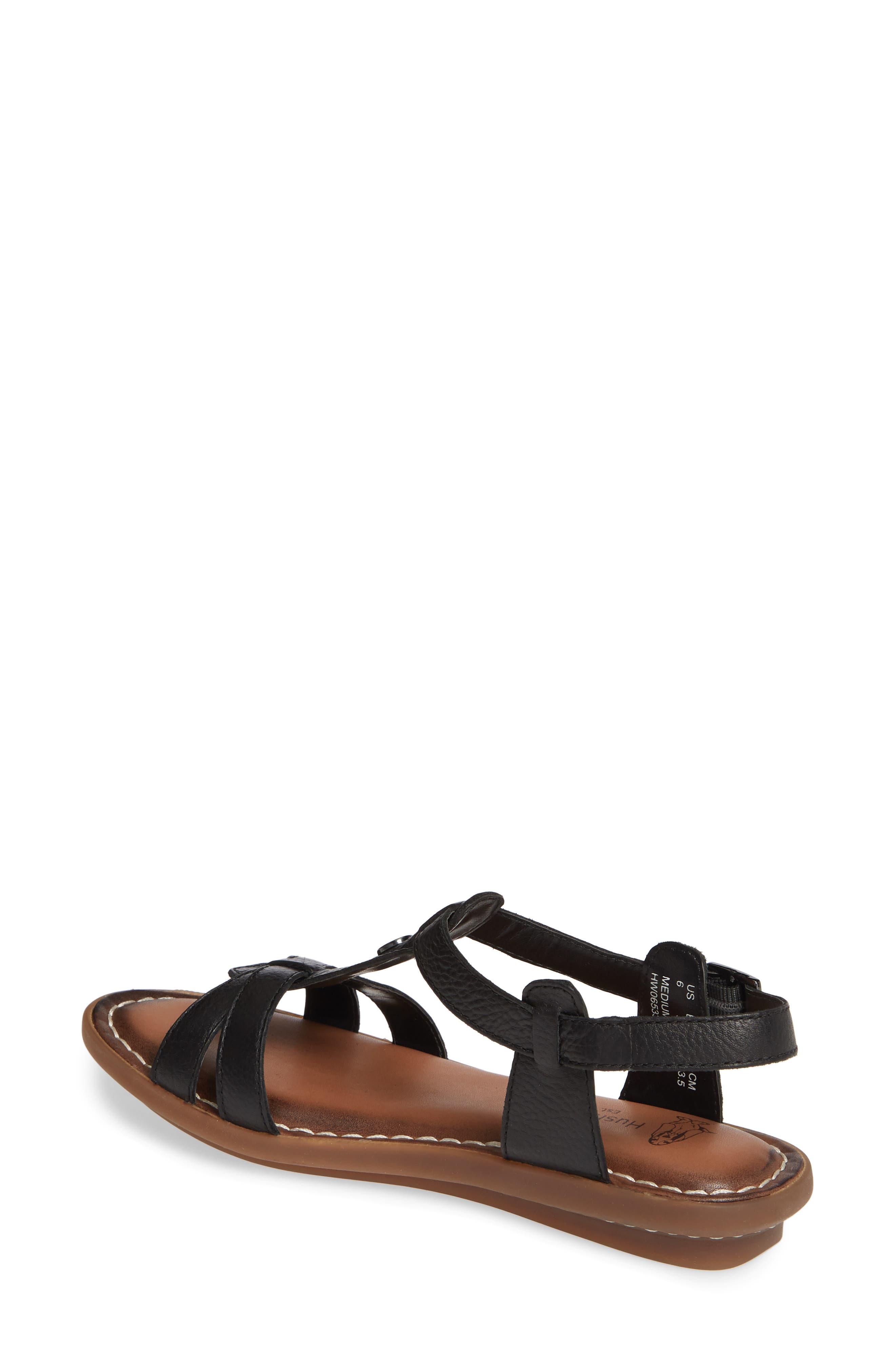 Hush Puppies<sup>®</sup> Olive T-Strap Sandal, Alternate, color, 