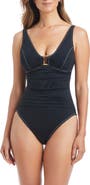 BLEU by Rod Beattie Underwire One-Piece Swimsuit