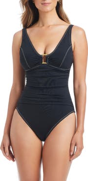 BLEU by Rod Beattie Underwire One-Piece Swimsuit