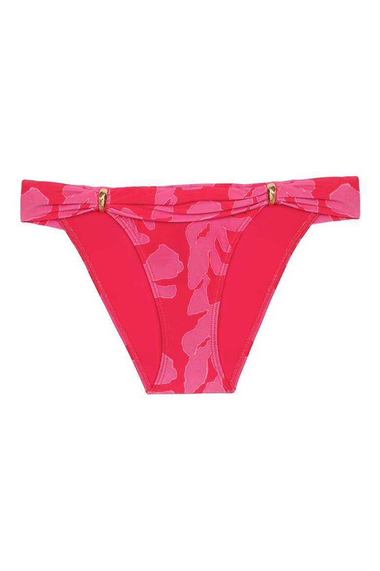 Bia Tube Bikini Bottoms, Alternate, color, RED MULTI