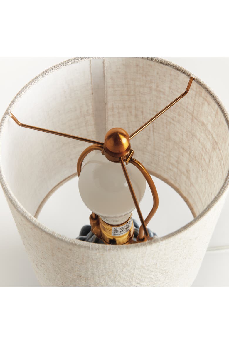 Declan Artichoke Lamp, Alternate, color, Blue