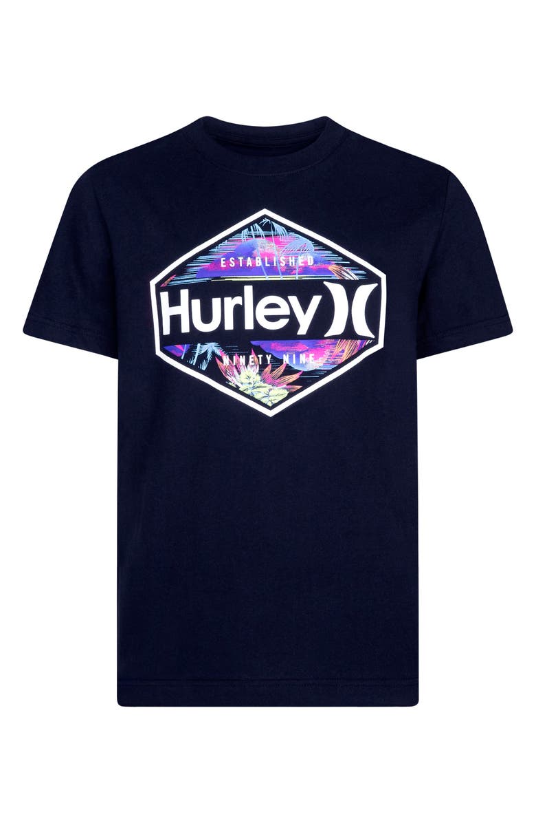 Hurley Kids' Hex N' EFX T-Shirt, Main, color, 