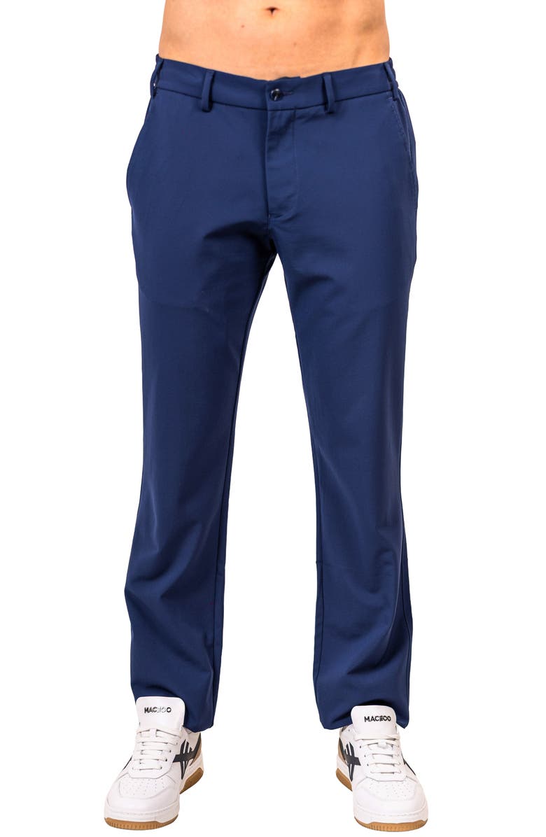 Maceoo Resistance Slim Fit Pants, Main, color, Blue