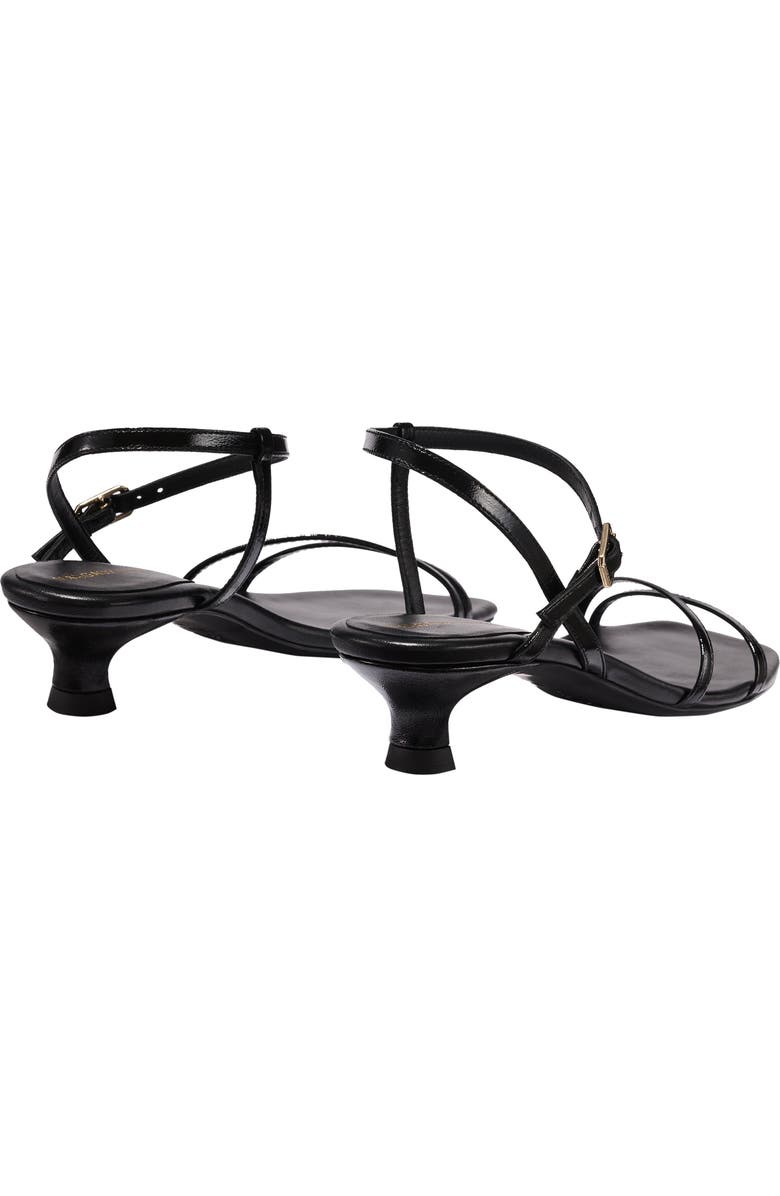 MARGAUX The Dylan Sandal, Alternate, color, Black Crinkle-Gloss Nappa