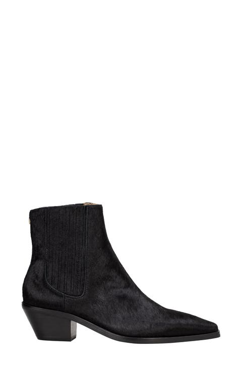 Genuine Calf Hair Chelsea Boot (Women)