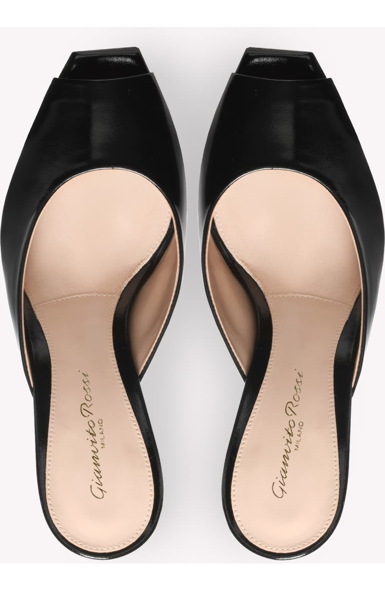 Gianvito Rossi Ethel Mule, Alternate, color, Black Nappa