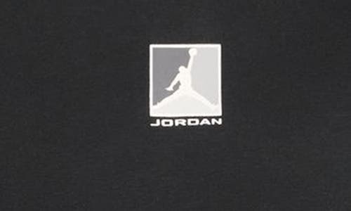 Jordan Graphic Print Brooklyn Fleece Hoodie In Black