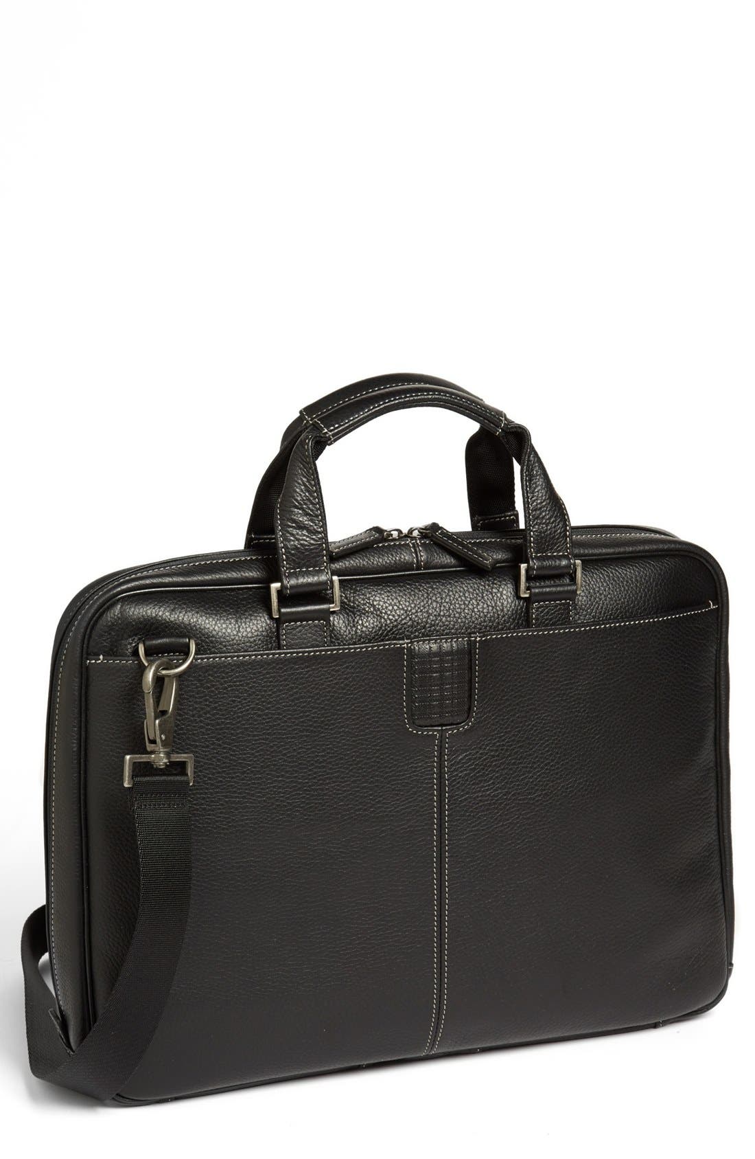 BOCONI Tyler Zipster Briefcase, Main, color, 
