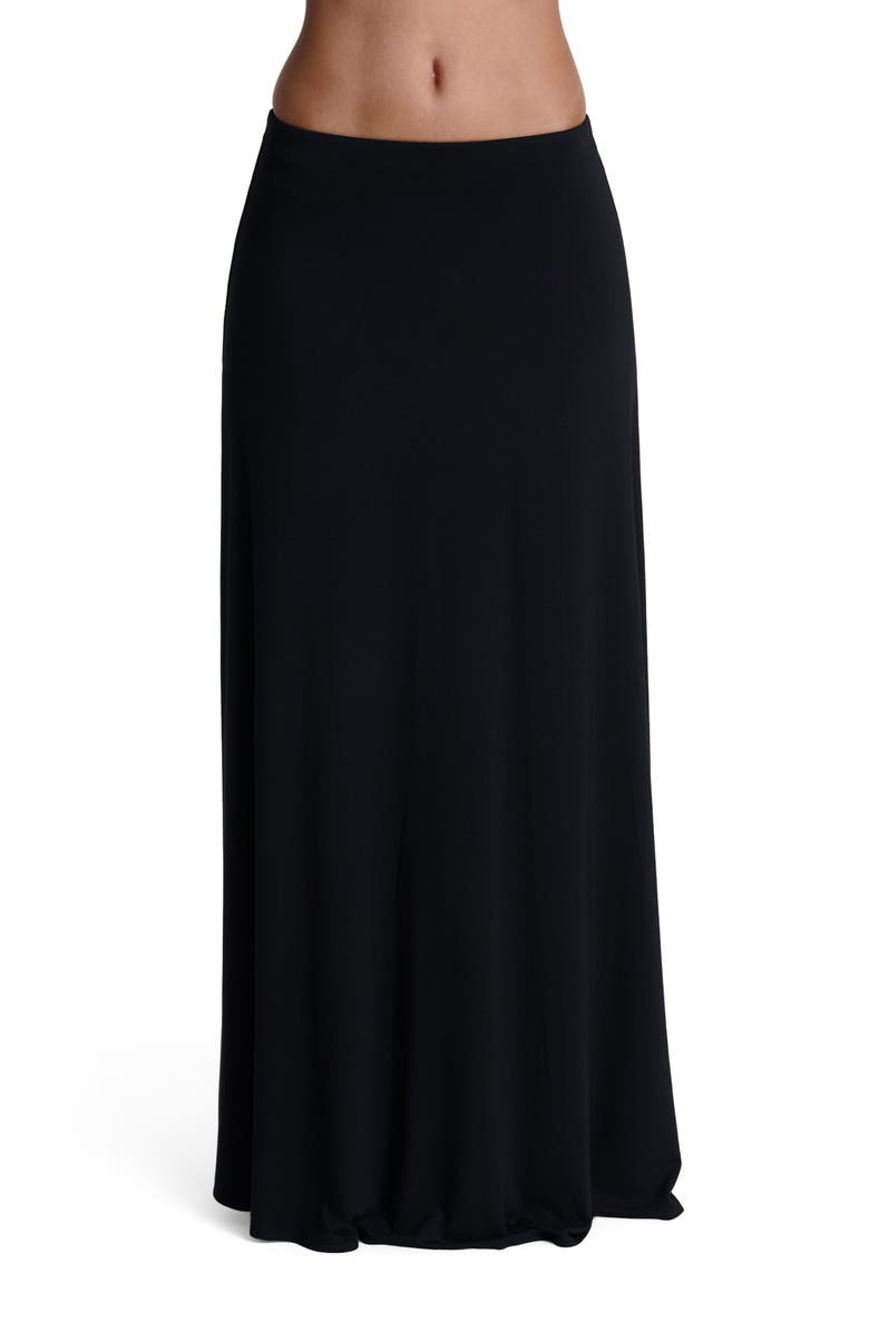 Naked Wardrobe Smooth Maxi Skirt, Main, color, 