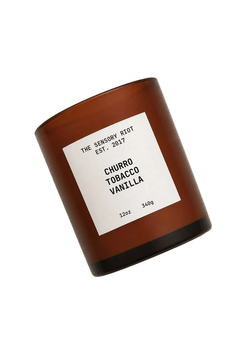 Churro Tobacco Vanilla Candle, Main, color, None