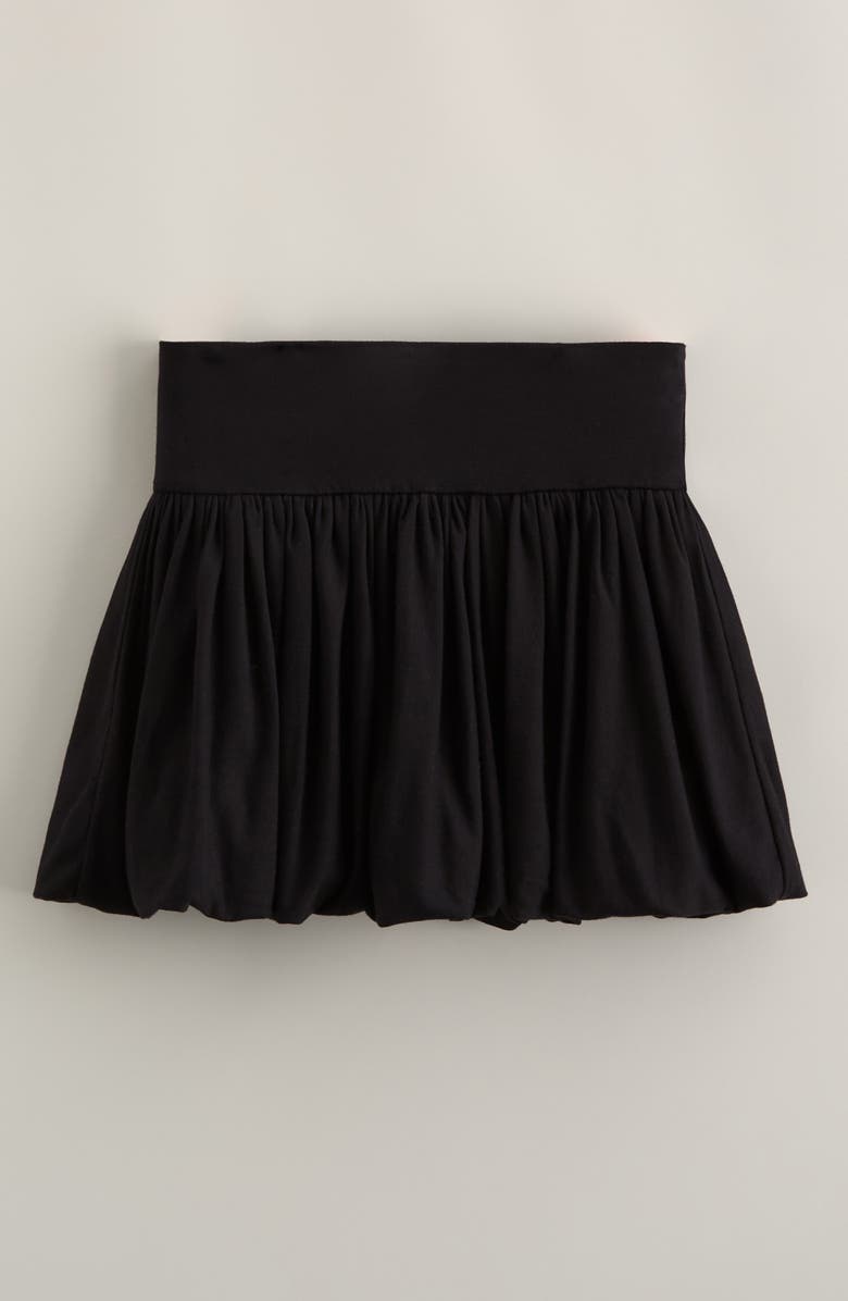 Nordstrom Kids' Knit Bubble Miniskirt, Main, color, Black
