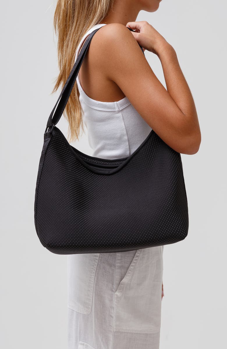 POP UPS BRAND Crossbody Hobo Bag, Alternate, color, Black