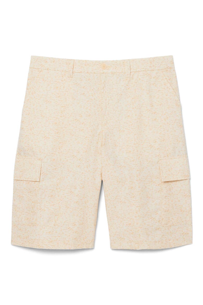 Cotton Bermuda Shorts, Alternate, color, NATUREL CLAIR