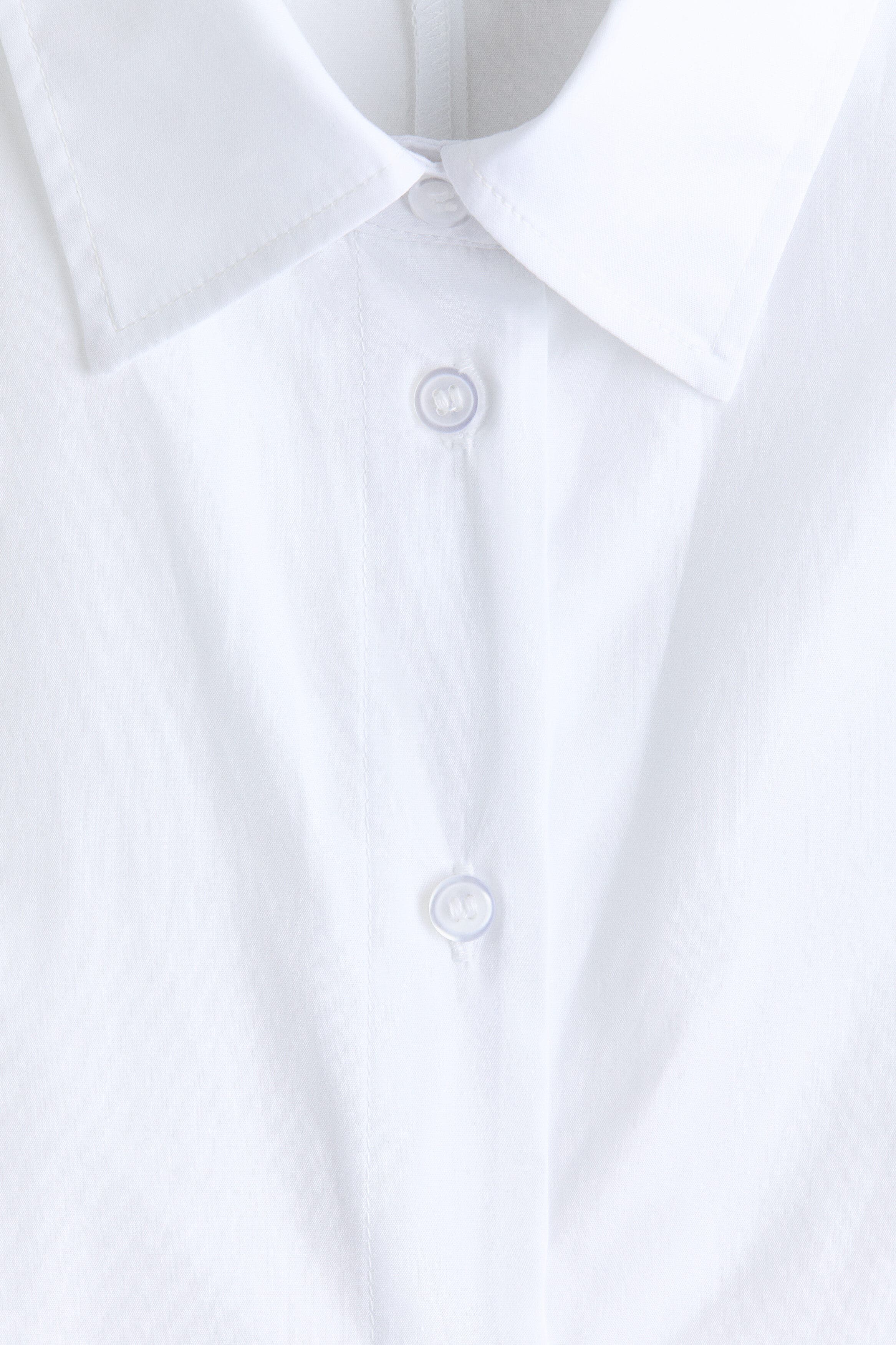 Mama tie-detail cotton shirt - image 2