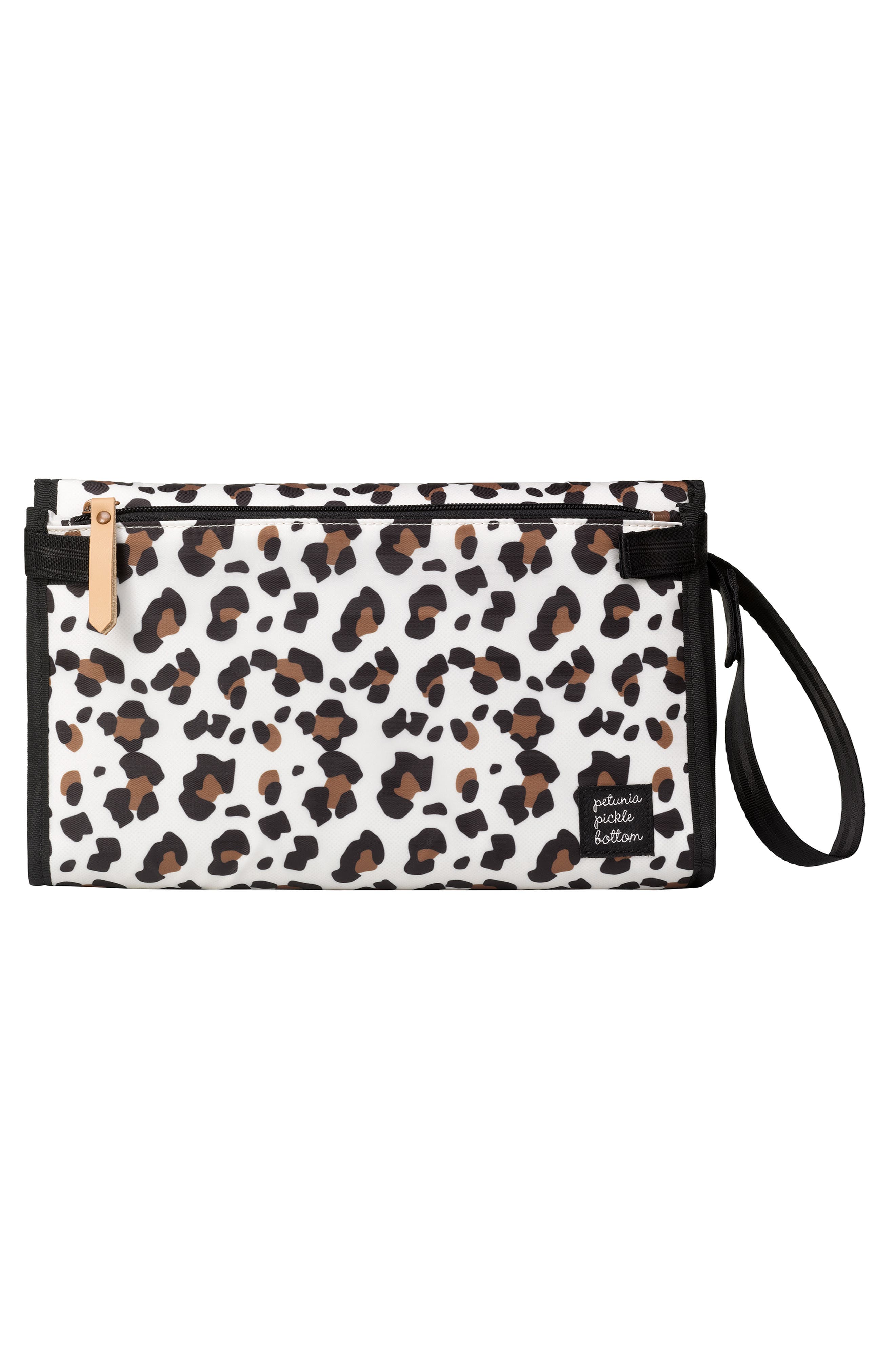 Petunia Pickle Bottom Nimble Diaper Clutch, Alternate, color, Leopard