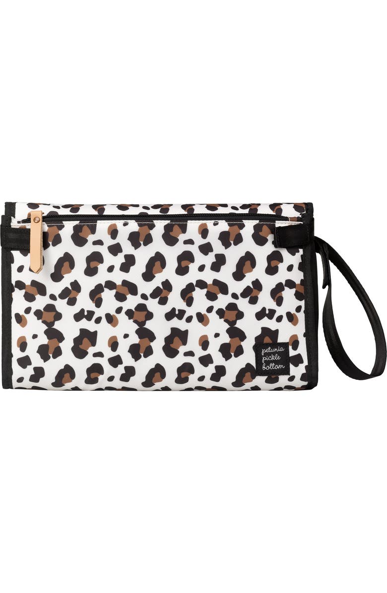 Petunia Pickle Bottom Nimble Diaper Clutch, Alternate, color, Leopard