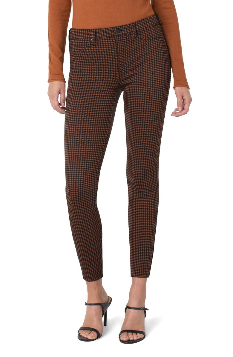 Liverpool Los Angeles Madonna Houndstooth Ponte Leggings, Main, color,