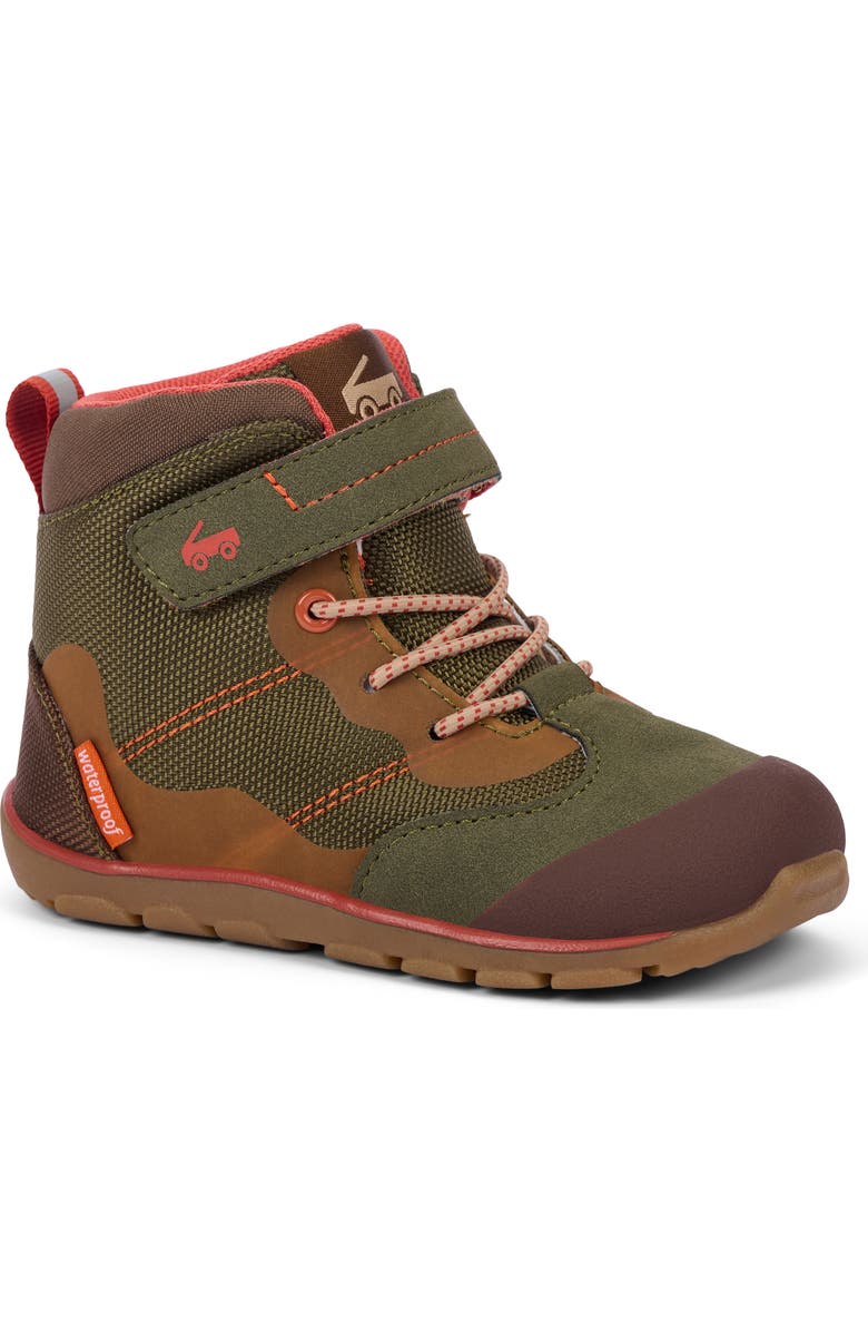 See Kai Run Kids' Canyon Waterproof Boot, Main, color, Olive Green