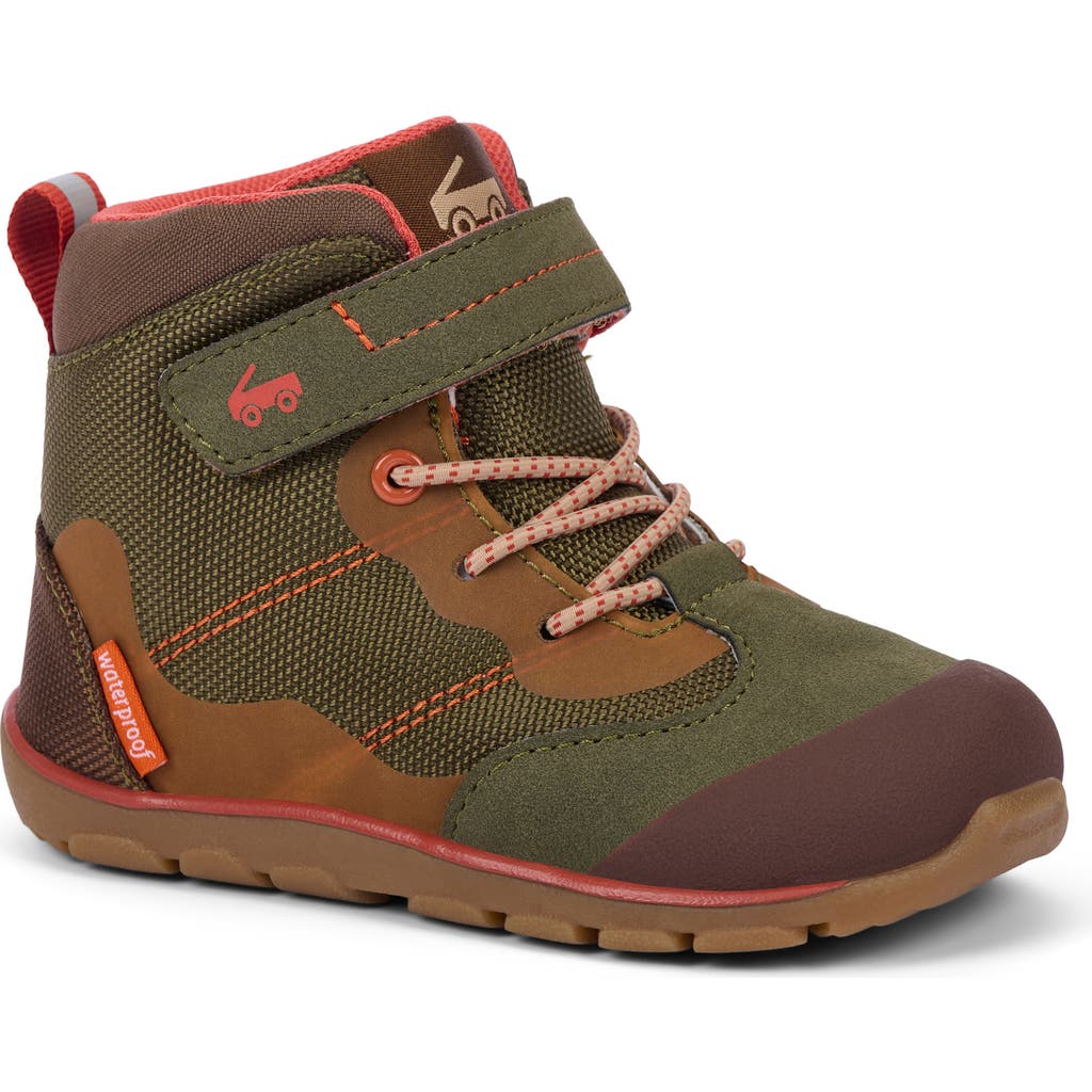 See Kai Run Kids' Canyon Waterproof Boot In Animal Print
