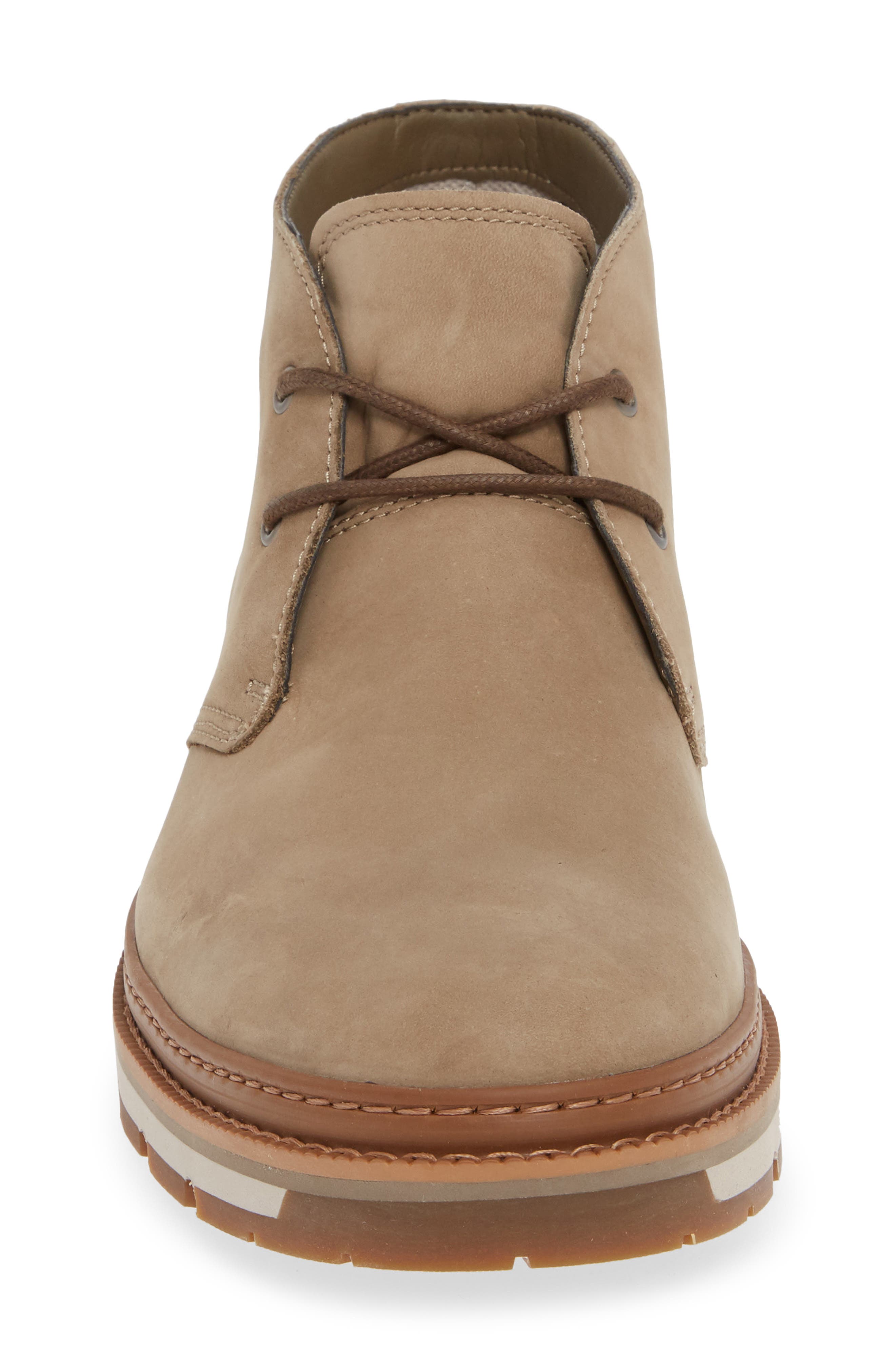 Port Union Waterproof Chukka Boot, Alternate, color, LIGHT BROWN NUBUCK