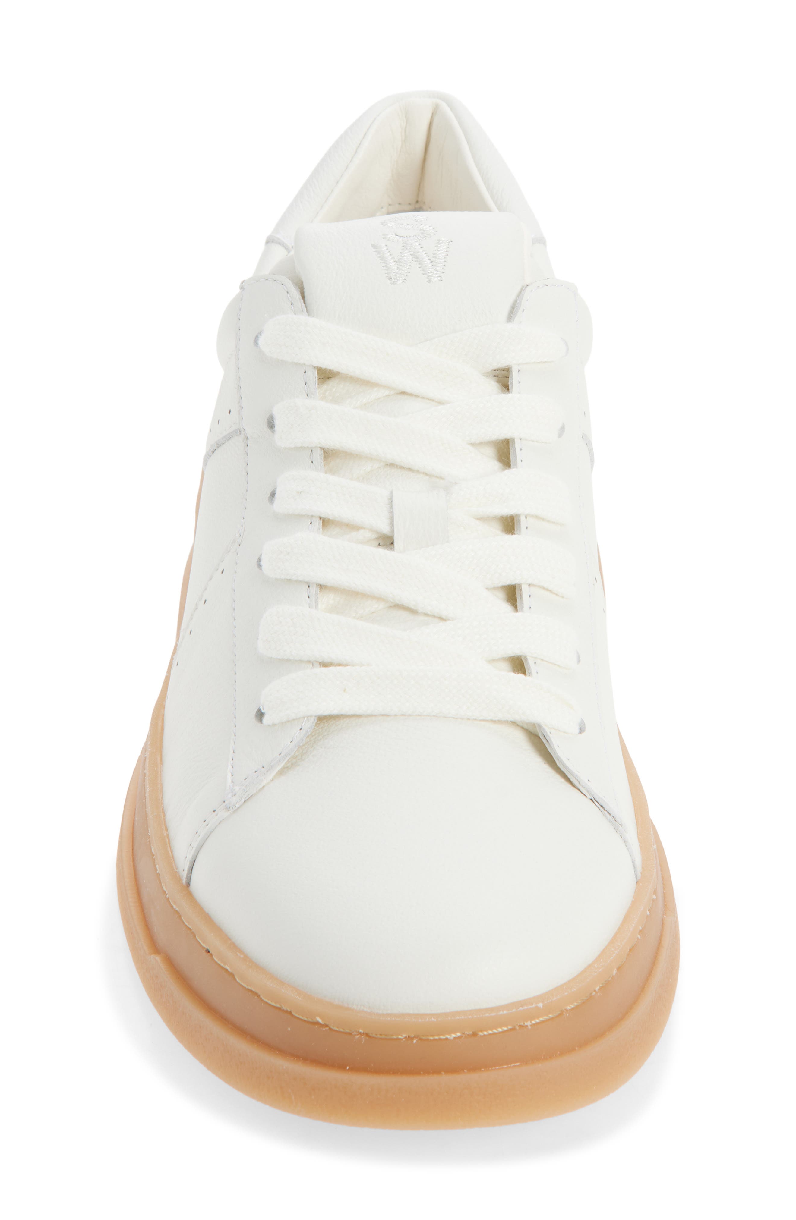Stuart Weitzman Ellis Sneaker, Alternate, color, Cream.