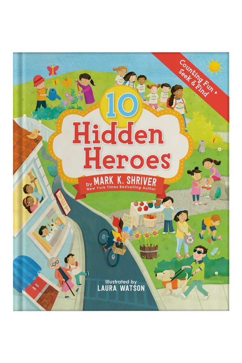 '10 Hidden Heroes' Seek & Find Book, Main, color, NO COLOR