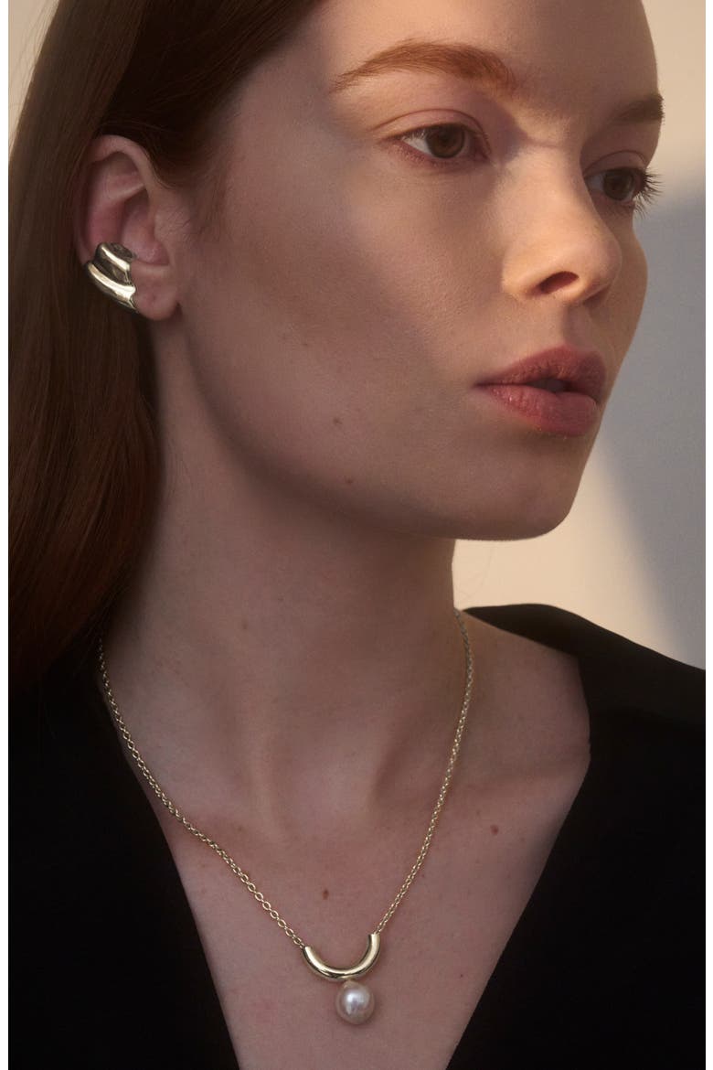 Isla Pendant Necklace, Alternate, color, SILVER