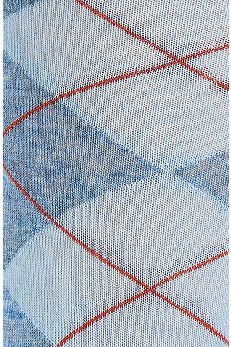 Argyle Crew Socks, Alternate, color, BLUE ASSORTED